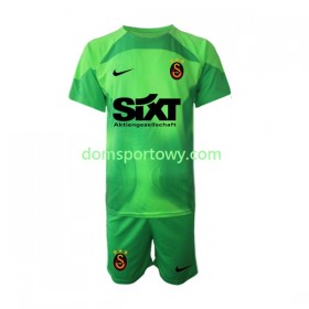 Koszulka Galatasaray SK Bramkarska Dziecięcy Domowe Koszulki Piłkarskie 2022-2023 Krótki Rękaw